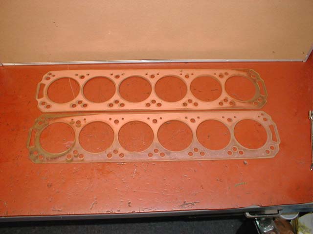 Copper head gaskets manufactured by K.M.A