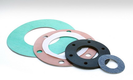 Range of manufactured gaskets in various materials