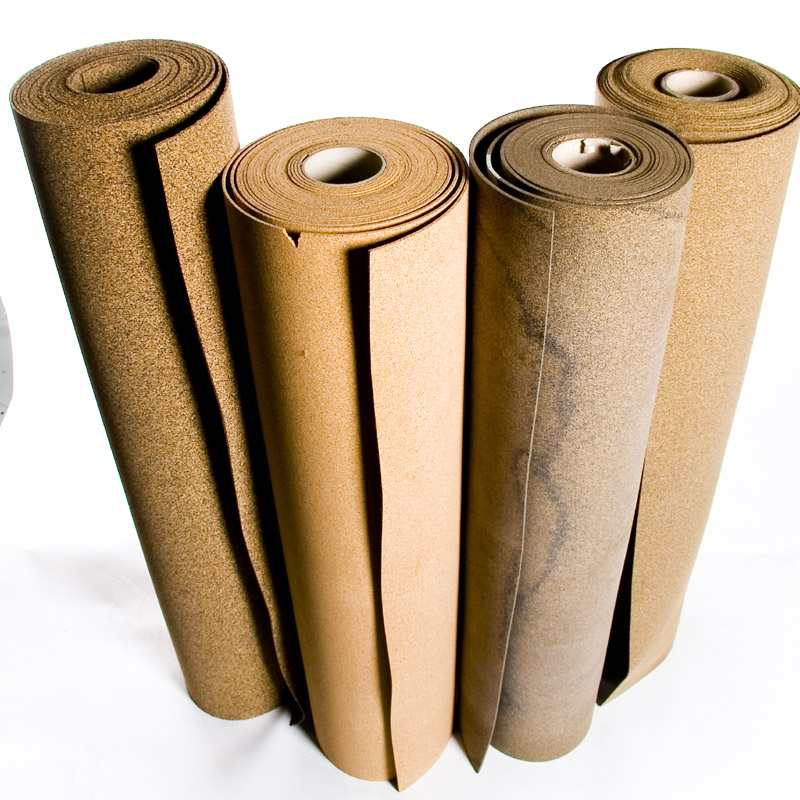 Cork and gasket material rolls